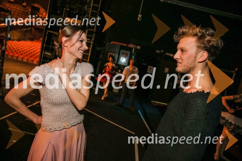  Tetiana Svetlična, baletna plesalka;  Luka  Ostrež, baletni plesalecBaletni gala SNG Maribor