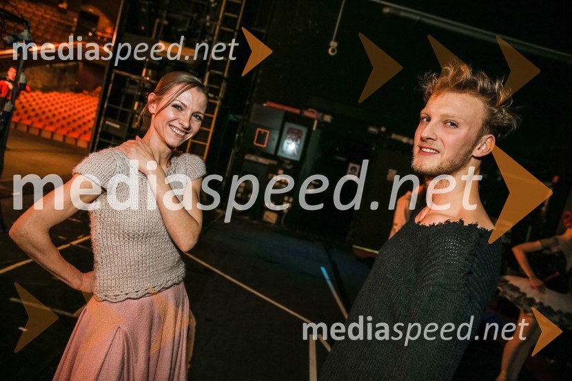  Tetiana Svetlična, baletna plesalka;  Luka  Ostrež, baletni plesalecBaletni gala SNG Maribor