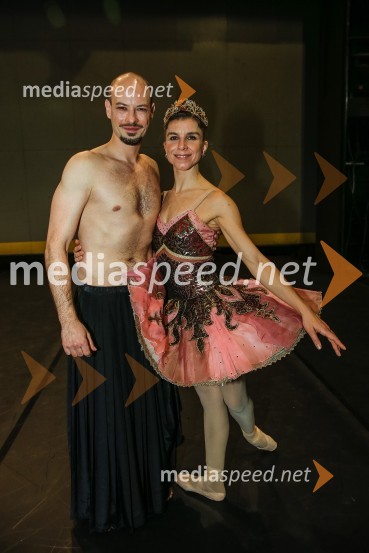  Gaj Žmavc, baletnik;  Tetiana Svetlična, baletna plesalkaBaletni gala SNG Maribor