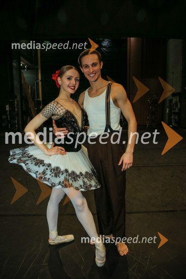  Mina Radaković, baletna plesalka;  Davide Buffone, baletni plesalecBaletni gala SNG Maribor