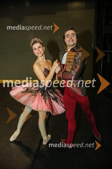  Tetiana Svetlična, baletna plesalka;  Ionut Dinita, baletni plesalecBaletni gala SNG Maribor