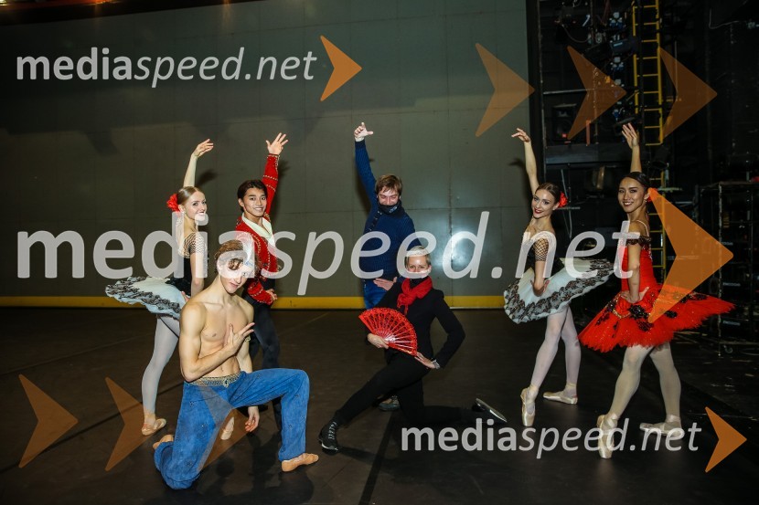  Mina Radaković, baletna plesalka;  Yuya Omaki, baletni solist;  Anton Bogov, baletni solist;  Alenka Ribič, baletna mojstrica;  Monja Obrul, baletna plesalka;  Asami Nakashima, baletna solistkaBaletni gala SNG Maribor