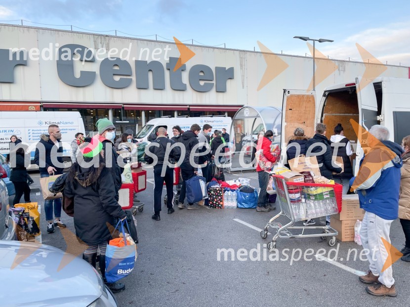 Maribor za Petrinjo - zbiranje humanitarne pomoči