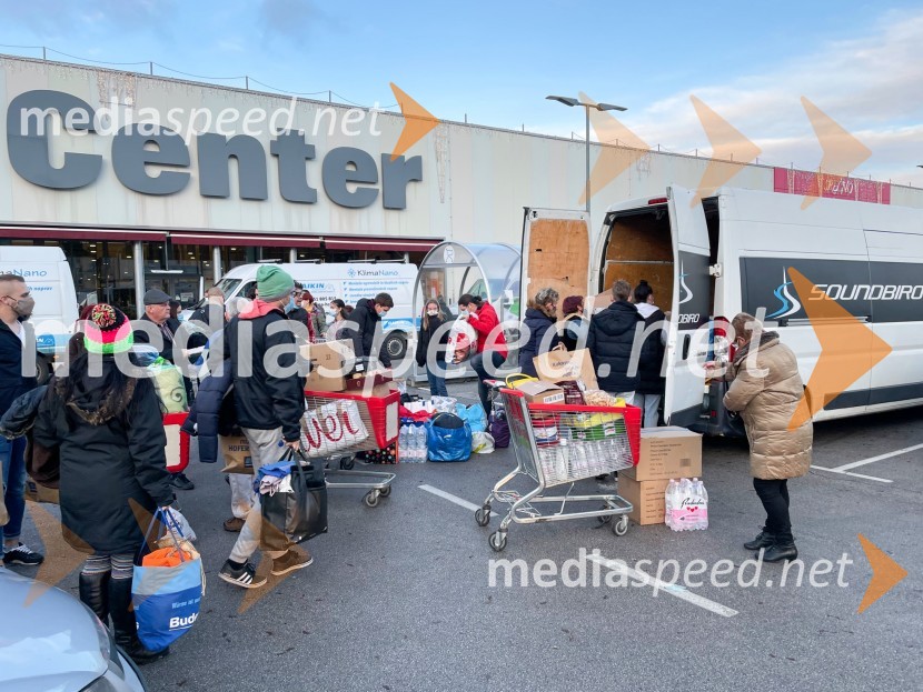Maribor za Petrinjo - zbiranje humanitarne pomoči