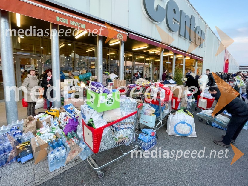 Maribor za Petrinjo - zbiranje humanitarne pomoči