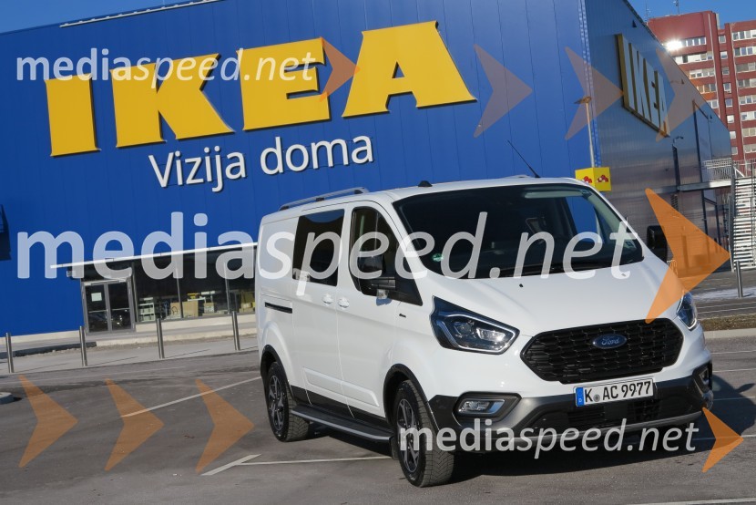 Ford Custom Active & Trail, slovenska predstavitev