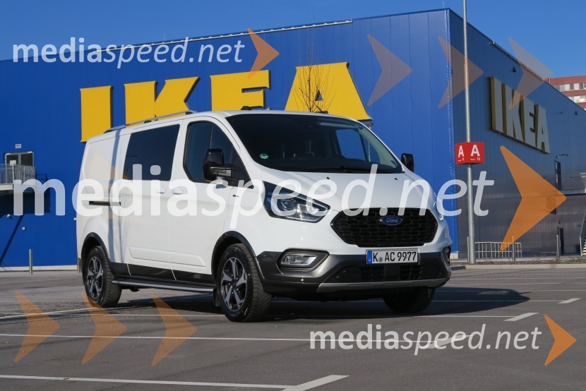 Ford Custom Active & Trail, slovenska predstavitev