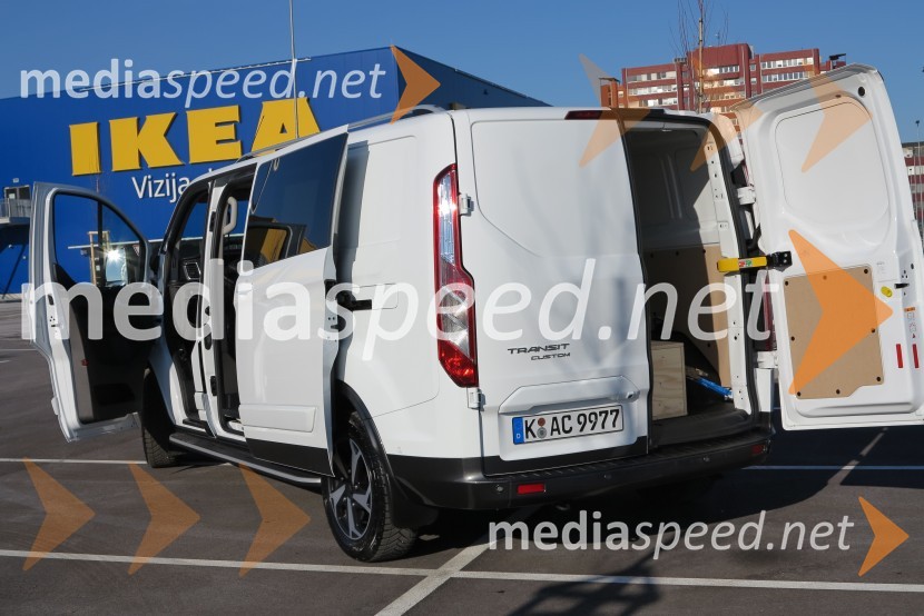 Ford Custom Active & Trail, slovenska predstavitev