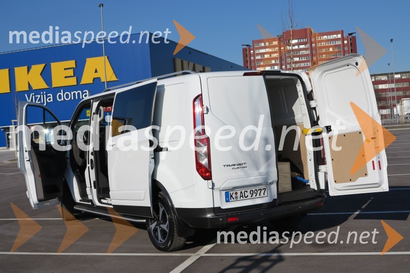 Ford Custom Active & Trail, slovenska predstavitev