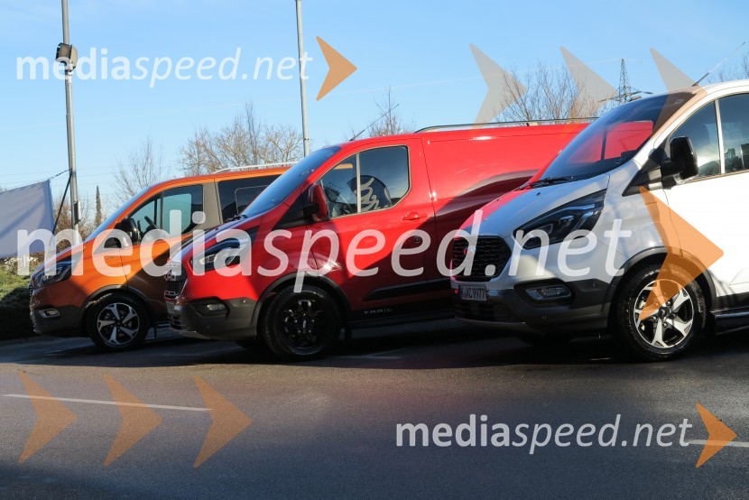 Ford Custom Active & Trail, slovenska predstavitev