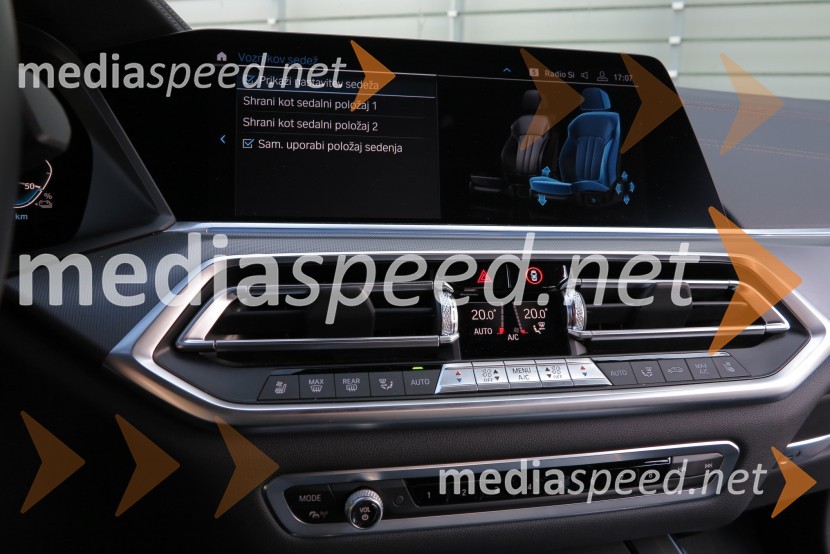 BMW X5 xDrive45e, Mediaspeed test