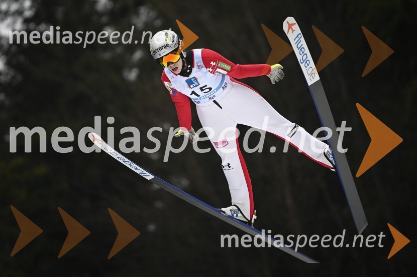  Jerneja Brecl, smučarska skakalkaSP v smučarskih skokih za ženske, Ljubno 2021, kvalifikacije