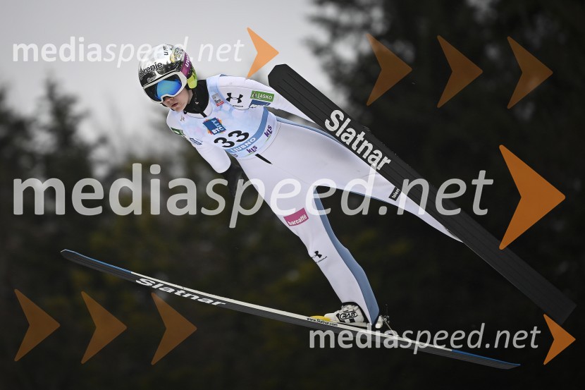  Ema  Klinec, smučarska skakalkaSP v smučarskih skokih za ženske, Ljubno 2021, kvalifikacije