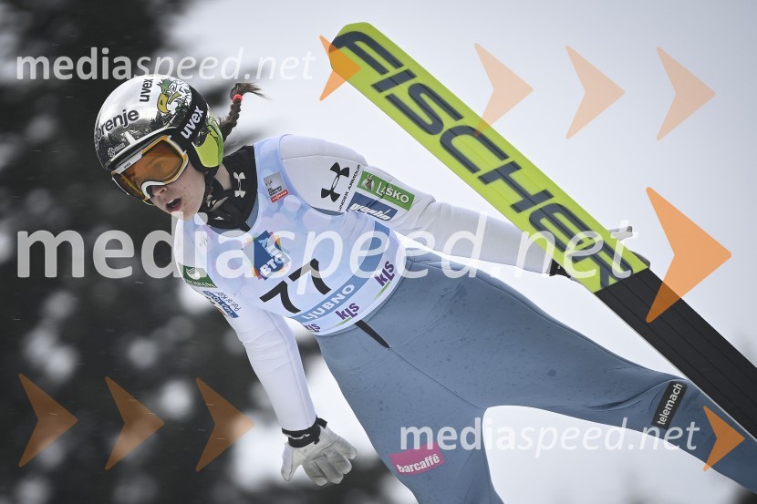  Urša Bogataj, smučarska skakalkaSP v smučarskih skokih za ženske, Ljubno 2021, kvalifikacije