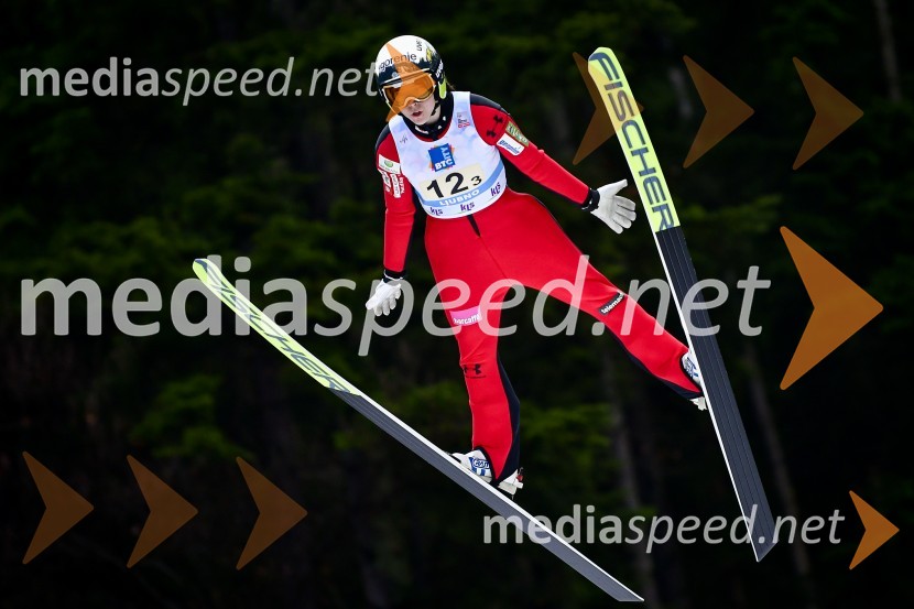  Urša Bogataj, smučarska skakalkaSP v smučarskih skokih za ženske, Ljubno 2021, ekipna tekma