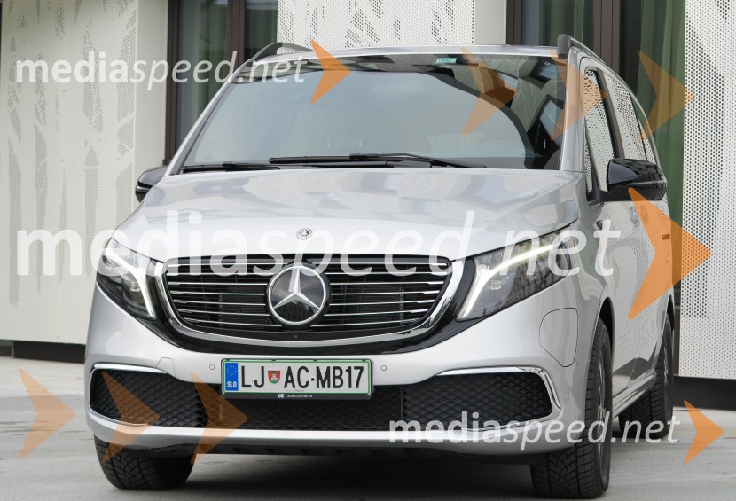 Popolnoma električna Mercedes - Benz EQV & e-Vito Tourer, slovenska predstavitev