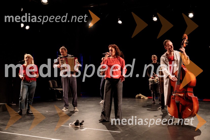  Olga Grad, igralka;  Matej Recer, igralec;  Draga Potočnjak, igralka in pisateljica;  Boris  Šeparović, igralecPreklet naj bo izdajalec svoje domovine!, Slovensko mladinsko gledališče