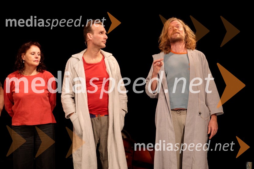  Draga Potočnjak, igralka in pisateljica;  Boris  Šeparović, igralec;  Matija  Vastl, igralecPreklet naj bo izdajalec svoje domovine!, Slovensko mladinsko gledališče