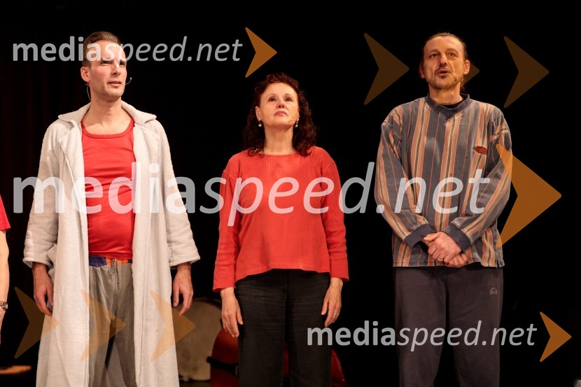  Boris  Šeparović, igralec;  Draga Potočnjak, igralka in pisateljica;  Matej Recer, igralecPreklet naj bo izdajalec svoje domovine!, Slovensko mladinsko gledališče