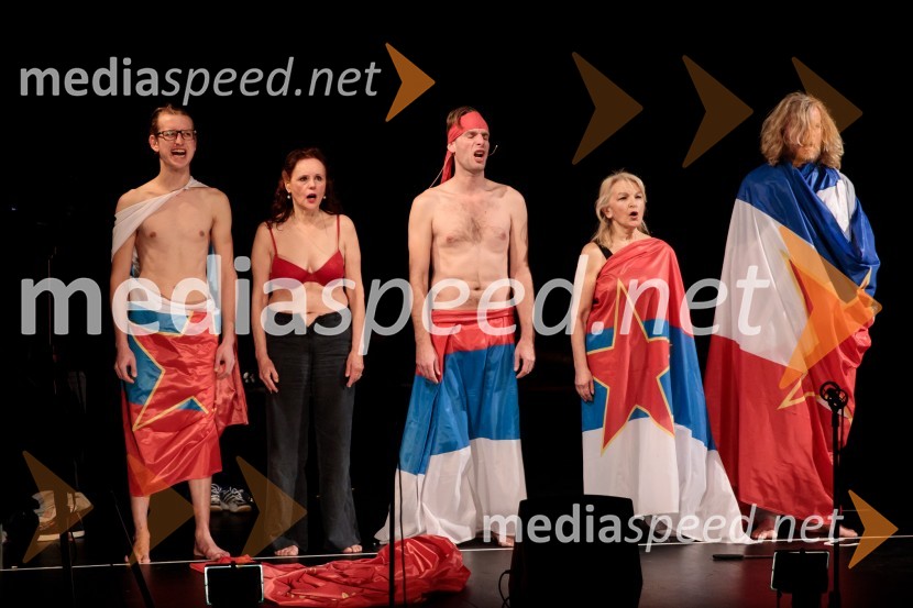  Uroš Kaurin, igralec;  Draga Potočnjak, igralka in pisateljica;  Boris  Šeparović, igralec;  Matija  Vastl, igralec;  Olga Grad, igralkaPreklet naj bo izdajalec svoje domovine!, Slovensko mladinsko gledališče