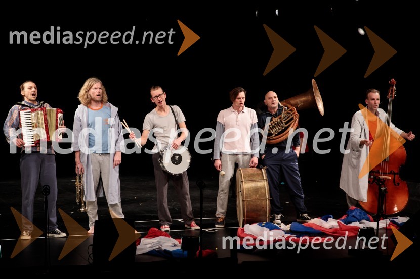  Matej Recer, igralec;  Matija  Vastl, igralec;  Uroš Kaurin, igralec;  Primož Bezjak, igralec;  Dario Varga, igralec;  Boris  Šeparović, igralecPreklet naj bo izdajalec svoje domovine!, Slovensko mladinsko gledališče