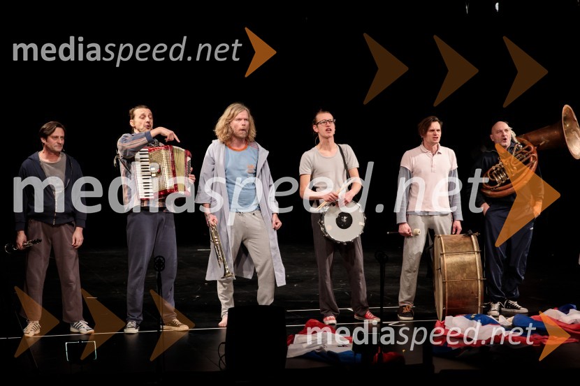  Uroš Maček, igralec;  Matej Recer, igralec;  Matija  Vastl, igralec;  Uroš Kaurin, igralec;  Primož Bezjak, igralec;  Dario Varga, igralecPreklet naj bo izdajalec svoje domovine!, Slovensko mladinsko gledališče