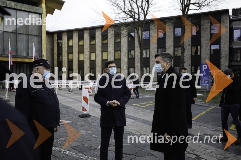  ... ;  Matjaž Rakovec, župan Mestne občine Kranj;  Borut Pahor, predsednik Republike SlovenijeBorut Pahor na obisku v Mestni Občini Kranj