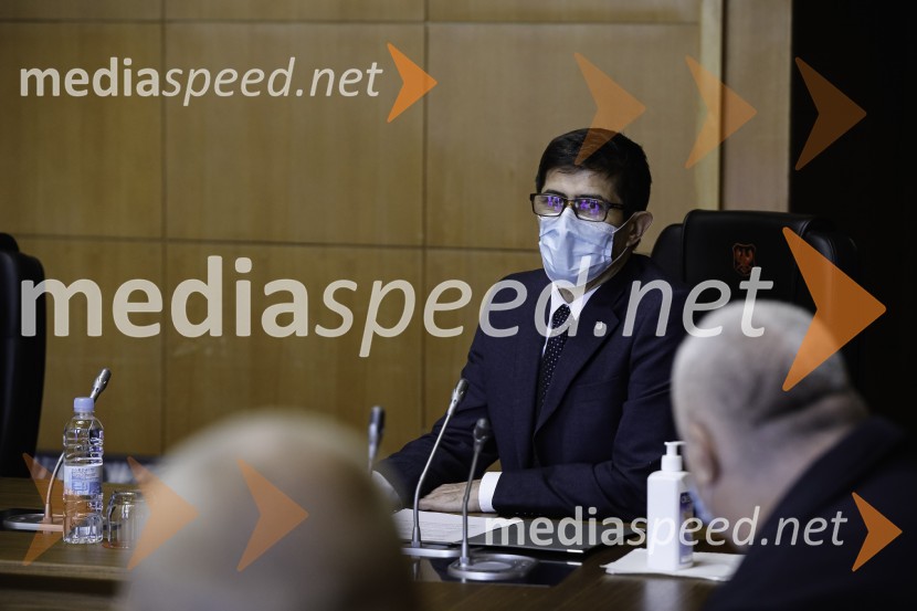  Matjaž Rakovec, župan Mestne občine KranjBorut Pahor na obisku v Mestni Občini Kranj