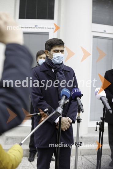  Matjaž Rakovec, župan Mestne občine KranjBorut Pahor na obisku v Mestni Občini Kranj