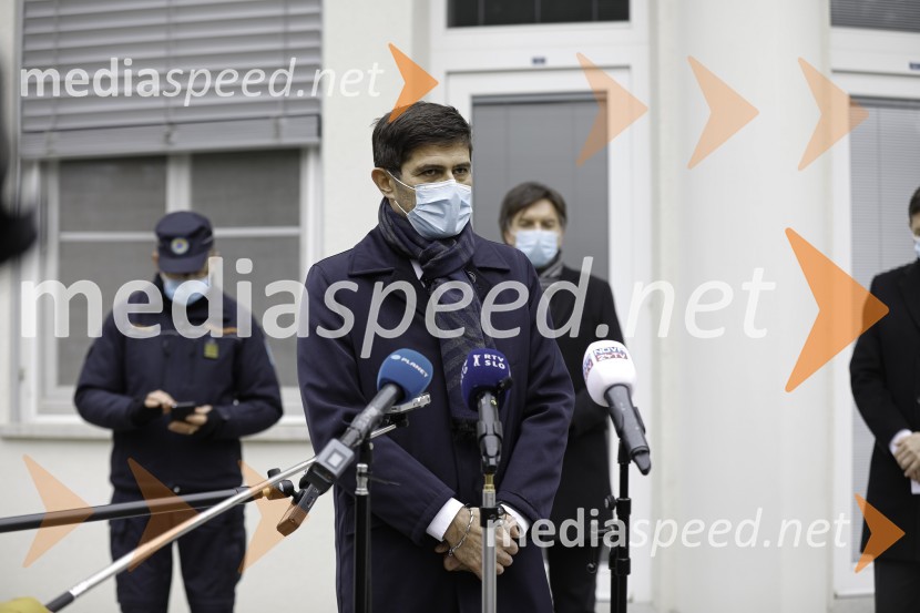  Matjaž Rakovec, župan Mestne občine KranjBorut Pahor na obisku v Mestni Občini Kranj