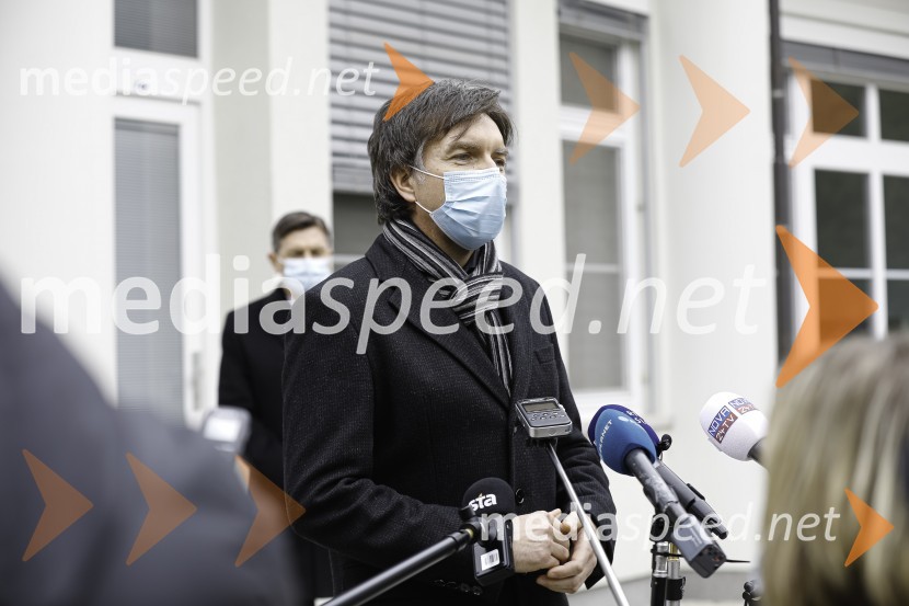 Dr. Aleš Rozman, direktor Klinike GolnikBorut Pahor na obisku v Mestni Občini Kranj