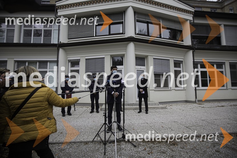  Matjaž Rakovec, župan Mestne občine KranjBorut Pahor na obisku v Mestni Občini Kranj