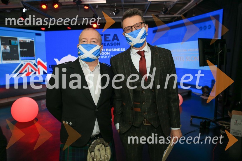  GreG McPartlin, predstavnik Škotske v SlovenijiE čaj z razlogom - Degustacija škotskih viskijev