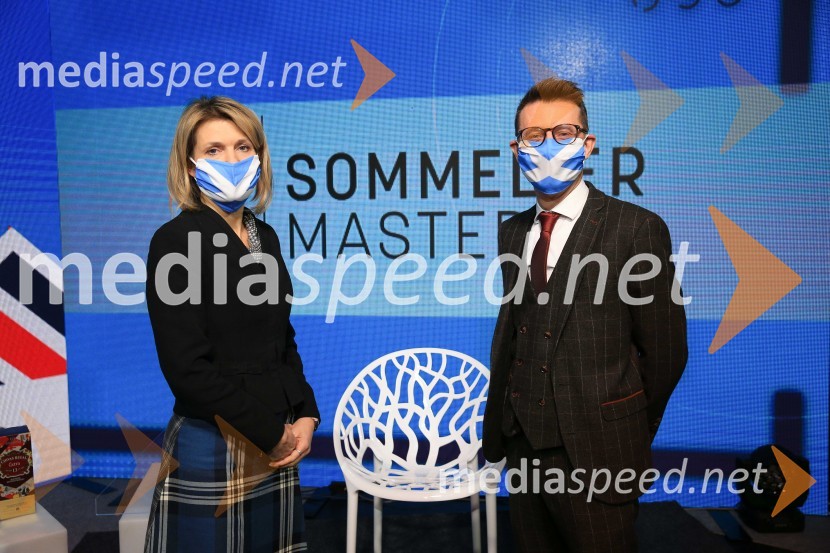  Barbara Uranjek, direktorica, Britansko-slovenska gospodarska zbornica;  Dragan Barbutovski, British Council v Sloveniji, direktorE čaj z razlogom - Degustacija škotskih viskijev