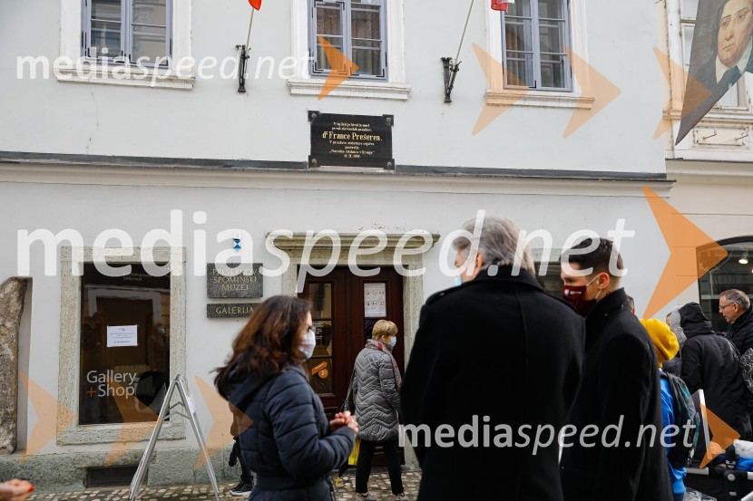  ... ;  Vasko Simoniti, minister za kulturo;  Janez Černe, podžupan Mestne občine KranjPrešernov dan v Kranju