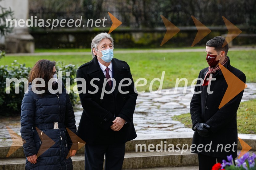  ... ;  Vasko Simoniti, minister za kulturo;  Janez Černe, podžupan Mestne občine KranjPrešernov dan v Kranju