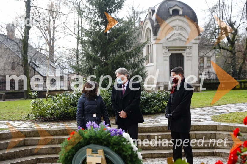  ... ;  Vasko Simoniti, minister za kulturo;  Janez Černe, podžupan Mestne občine KranjPrešernov dan v Kranju