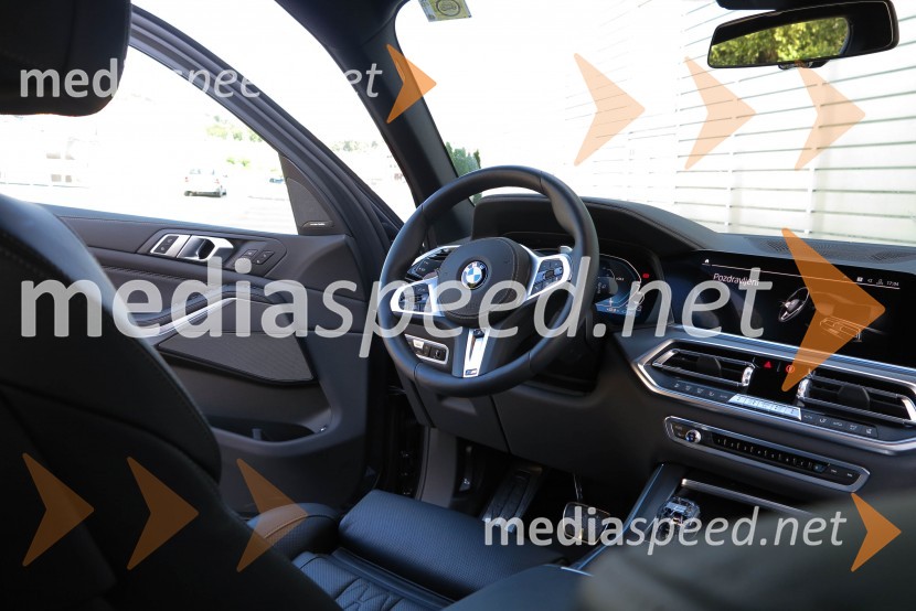 BMW X5 xDrive45e, Mediaspeed test