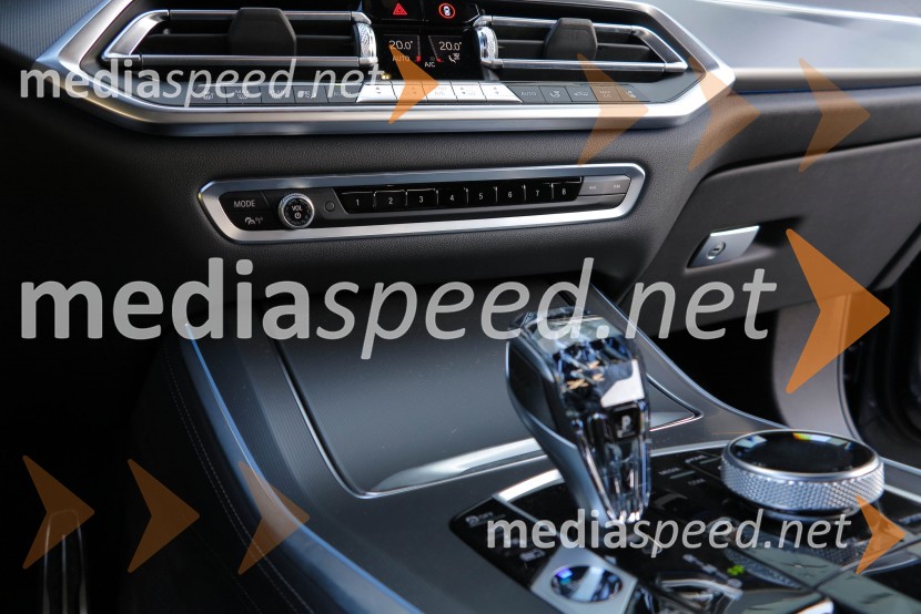 BMW X5 xDrive45e, Mediaspeed test