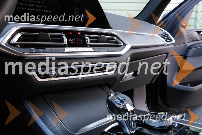 BMW X5 xDrive45e, Mediaspeed test