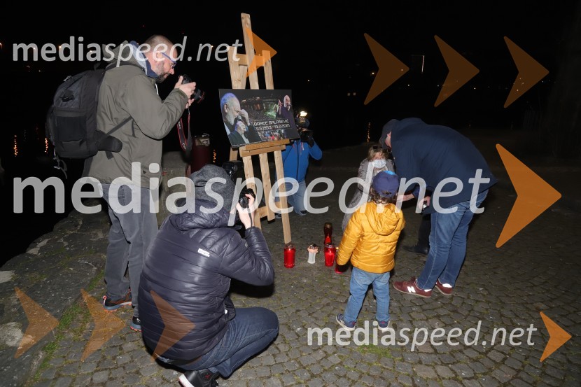 Maribor prižgal svečke Balaševiću v spomin