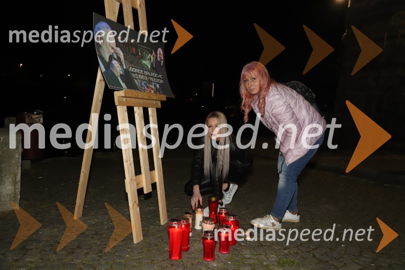 Maribor prižgal svečke Balaševiću v spomin