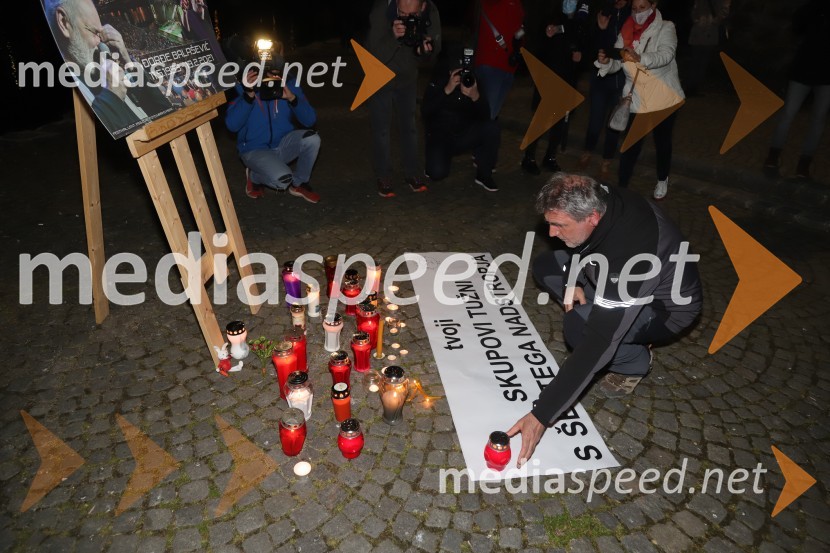 Maribor prižgal svečke Balaševiću v spomin