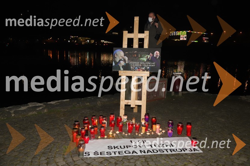 Maribor prižgal svečke Balaševiću v spomin