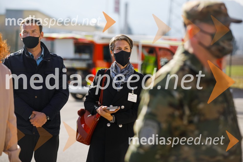 Minister Tonin obiskal MO Kranj