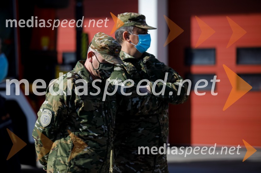 Minister Tonin obiskal MO Kranj