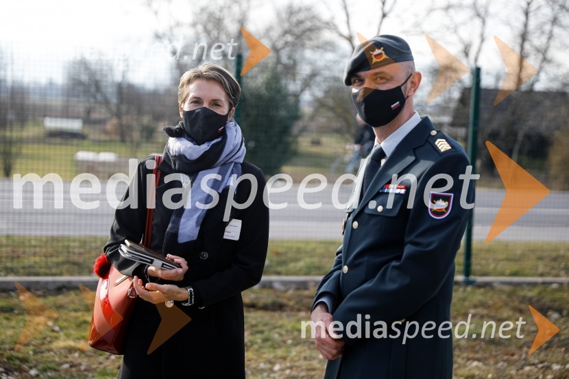 Minister Tonin obiskal MO Kranj