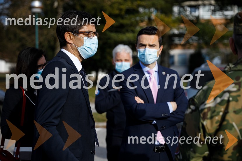 Minister Tonin obiskal MO Kranj