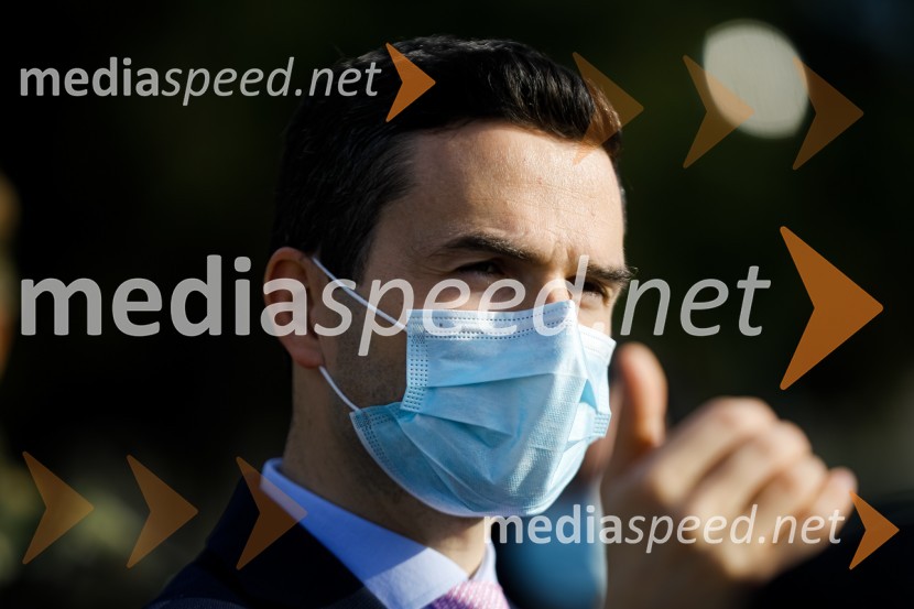 Minister Tonin obiskal MO Kranj