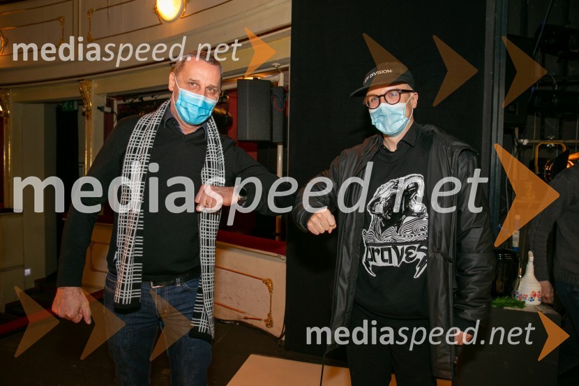  Danilo Rošker, direktor SNG Maribor;  Nejc Gazvoda, filmski režiser in pisateljSkupaj sami, premiera drame SNG Maribor